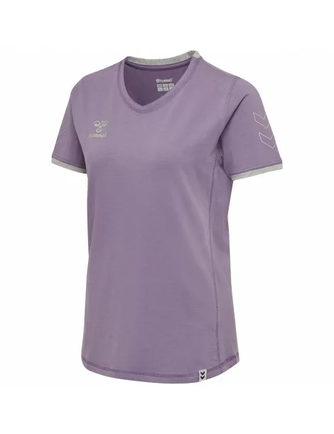 Tee-Shirt Femme Cima Hummel Violet