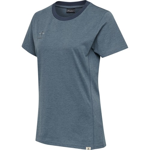 Tee-Shirt Femme Move Hummel Bleu