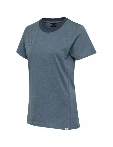 Tee-Shirt Femme Move Hummel Bleu