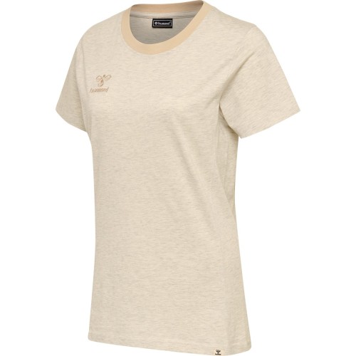 Tee-Shirt Femme Move Hummel Crème