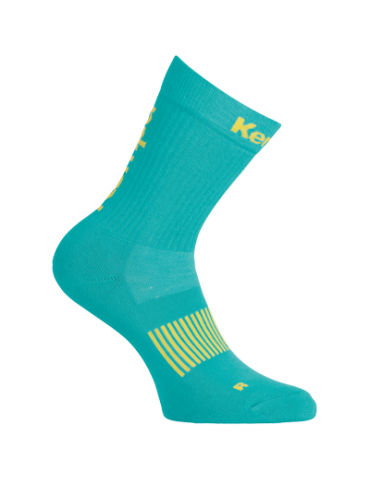 Chaussettes Logo Classic turquoise/jaune Kempa