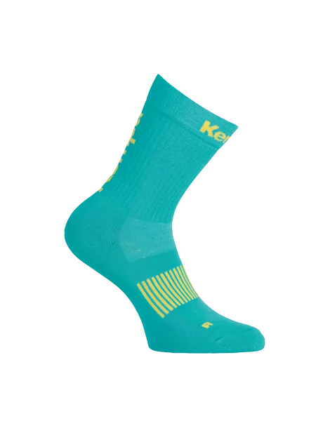 Chaussettes Logo Classic turquoise/jaune Kempa