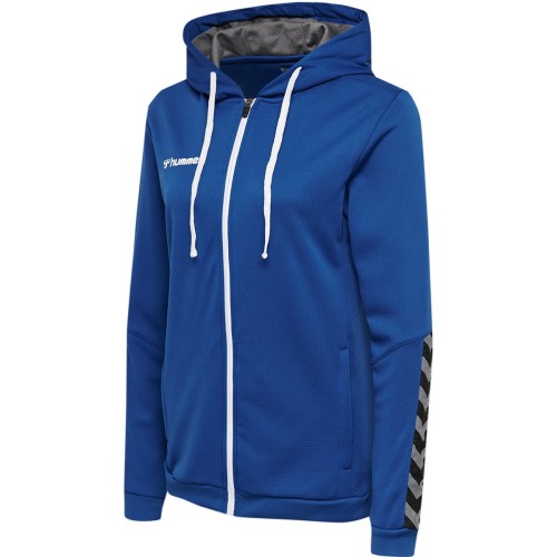 Veste à Capuche femme Authentic Poly Hummel Bleu roy