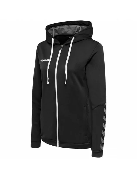 Veste à Capuche femme Authentic Poly Hummel Noir