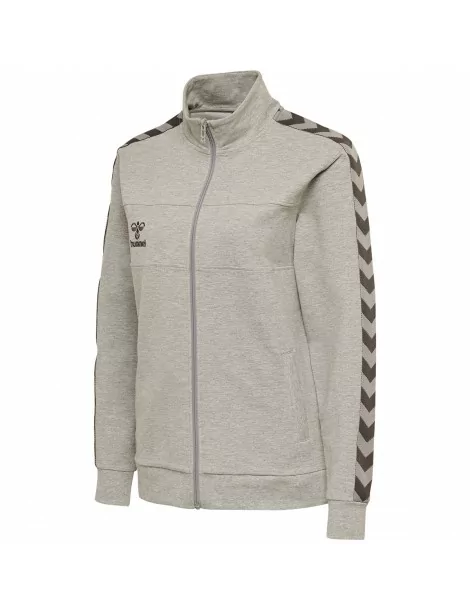 Veste Coton Femme Move Hummel Gris