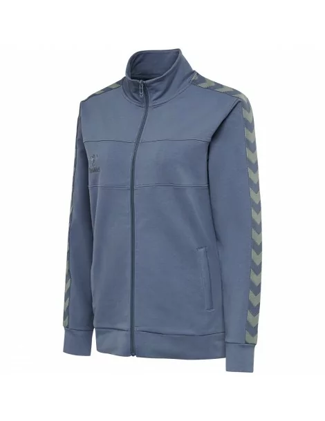 Veste Coton Femme Move Hummel Bleu