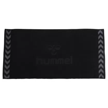Serviette Old School Hummel Noir - Espace-Handball.com