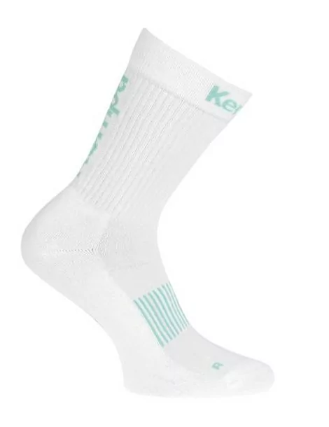 Chaussettes Logo Kempa Blanc/Turquoise