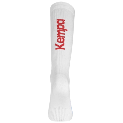 Chaussettes Hautes Kempa Blanc/Rouge - Espace-Handball.com