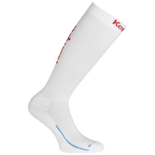 Chaussettes Hautes Kempa Blanc/Rouge