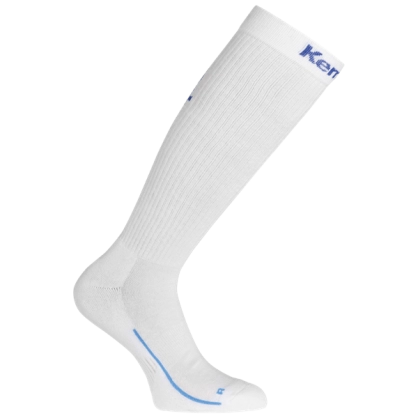Chaussettes Hautes Kempa Blanc/Bleu - Espace-Handball.com