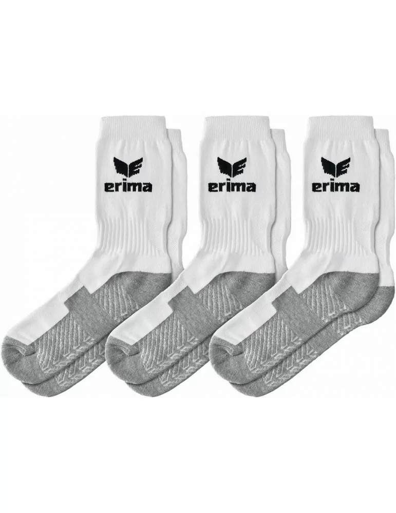 Lot de 3 paires de chaussettes Erima Blanc