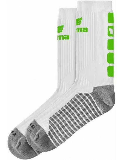 Chaussettes Classic 5-C Erima Blanc/Vert