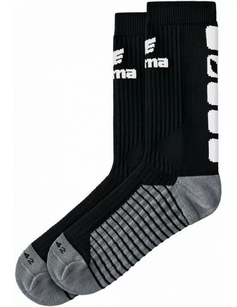 Chaussettes Classic 5-C Erima Noir/Blanc