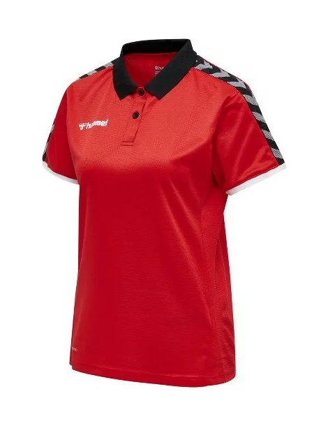 Polo Femme Hmlauthentic functional Hummel | rouge
