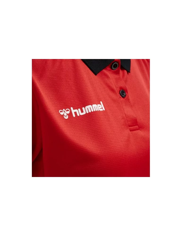 Polo Femme Hmlauthentic functional Hummel | rouge