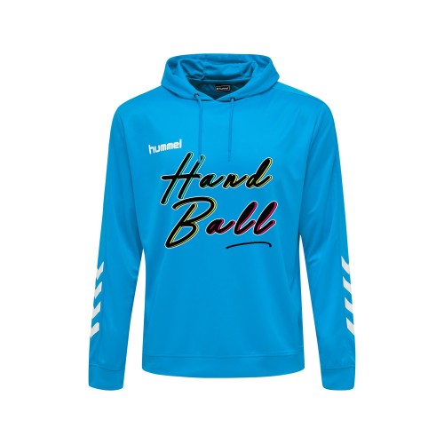 Sweat Capuche Handball Vice Hummel Bleu Junior | Le spécialiste handball espace-handball.com