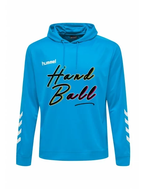 Sweat Capuche Handball Vice Hummel Bleu Junior