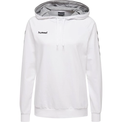 Sweat Hoodie Hmlgo Coton Femme Hummel | Blanc