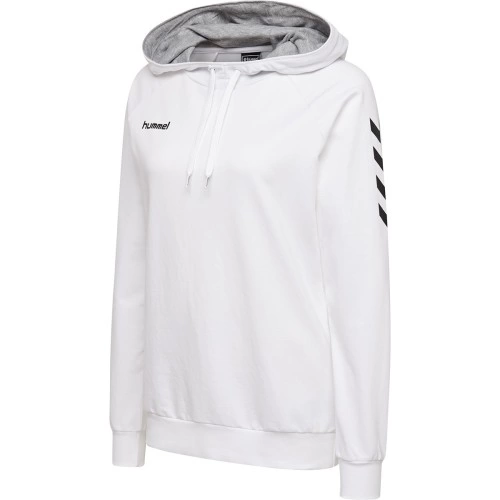 Sweat Hoodie Hmlgo Coton Femme Hummel | Blanc