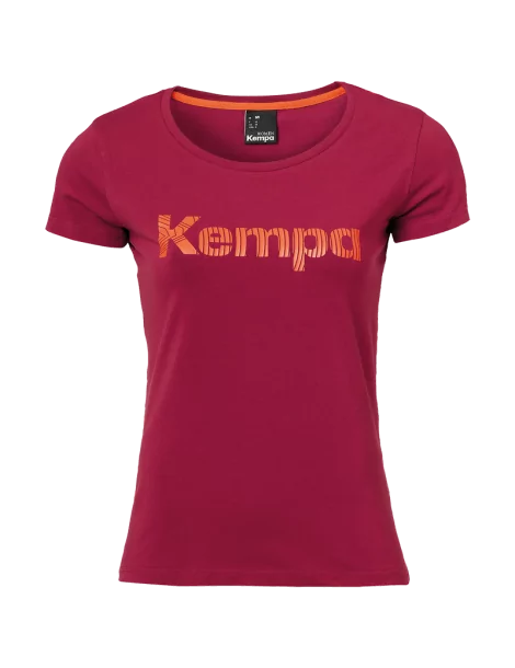 T-shirt Femme Graphic Kempa | Rouge Profond