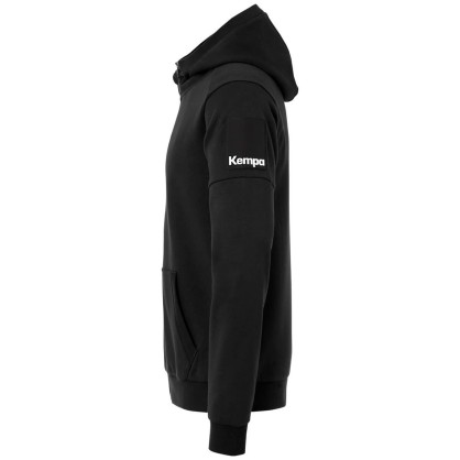 Veste à capuche Status Kempa | Noir - Espace-Handball.com