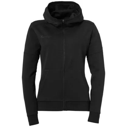 Veste à capuche Femme Status Kempa | Noir - Espace-Handball.com