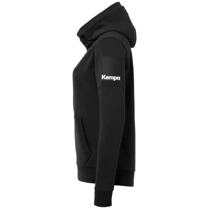 Veste à capuche Femme Status Kempa | Noir - Espace-Handball.com