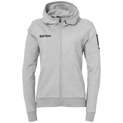 Veste à capuche Femme Status Kempa | Gris - Espace-Handball.com