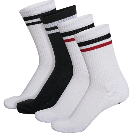 Lot de 4 paires de chaussettes Retro Hummel