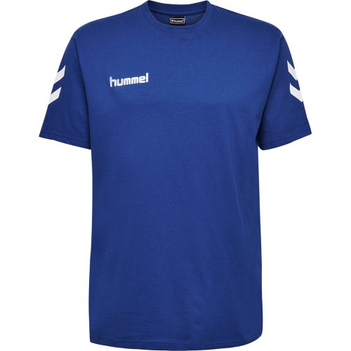 Tee-Shirt HMLGO Hummel Junior | Bleu | Le spécialiste handball espace-handball.com
