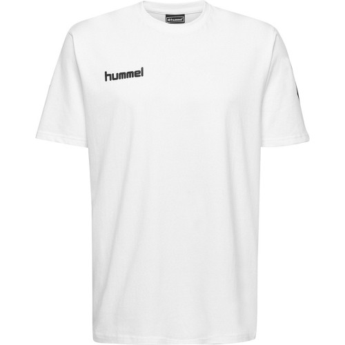 Tee-Shirt HMLGO Hummel Junior | Blanc | Le spécialiste handball espace-handball.com