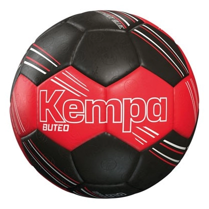 Lot de 5 Ballons Buteo Kempa rouge/noir - Espace-Handball.com