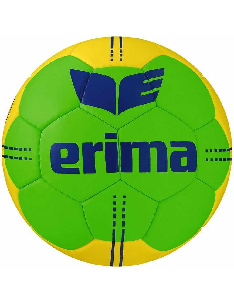 Ballon Handball Pure Grip n°4 Erima Vert/Jaune