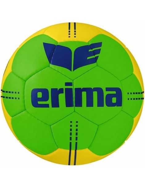 Ballon Handball Pure Grip n°4 Erima Vert/Jaune