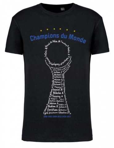 Tee-Shirt Historique Champions du Monde Handball | Le spécialiste handball espace-handball.com