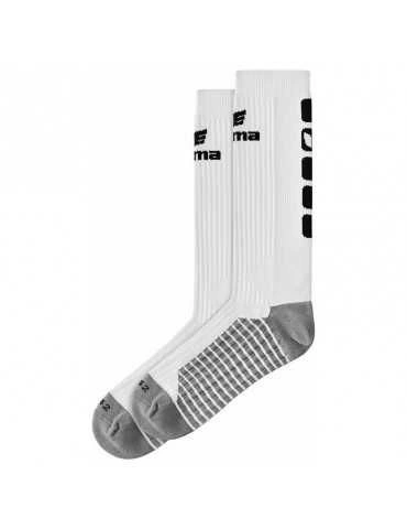 Chaussettes longues classic 5-c Erima blanc/noir