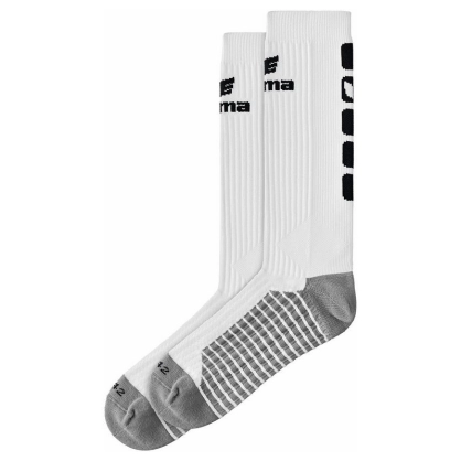 Chaussettes longues classic 5-c Erima blanc/noir - Espace-Handball.com