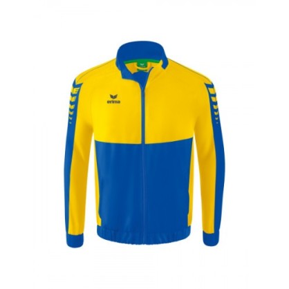 Veste Six Wings Erima Bleue/Jaune - Espace-Handball.com