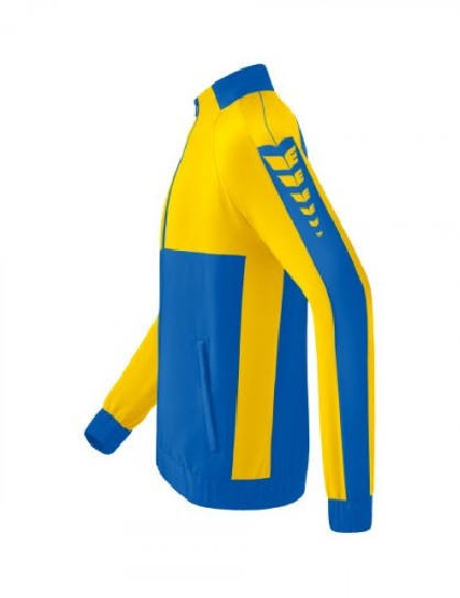 Veste Six Wings Erima Bleue/Jaune - Espace-Handball.com