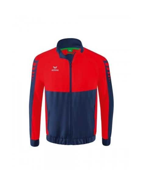 Veste Six Wings Erima Junior Bleue/Rouge - Espace-Handball.com