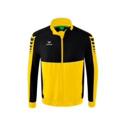 Veste Six Wings Erima Junior Jaune/Noir - Espace-Handball.com
