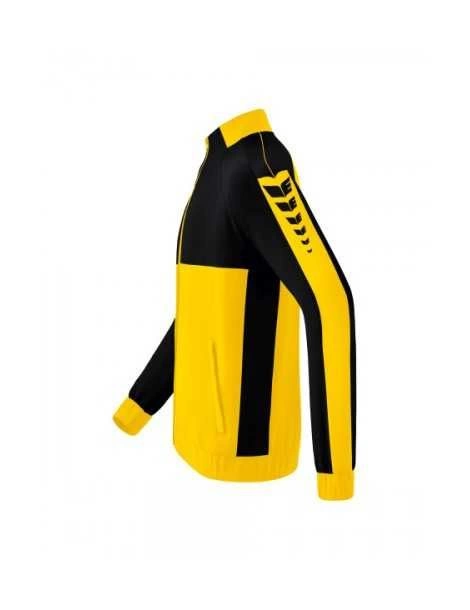 Veste Six Wings Erima Junior Jaune/Noir