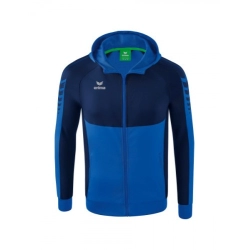 Veste Six Wings à Capuche Erima Junior Bleue - Espace-Handball.com