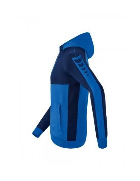 Veste Six Wings à Capuche Erima Junior Bleue