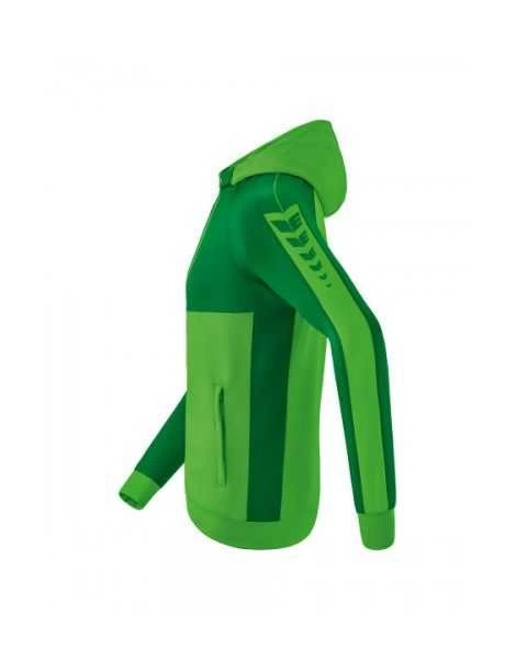 Veste Six Wings à Capuche Erima Junior Verte