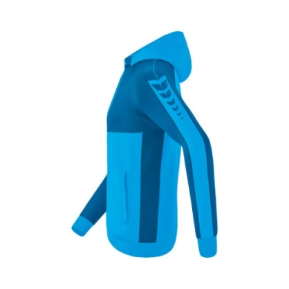 Veste Six Wings à Capuche Erima Junior Bleu clair - Espace-Handball.com