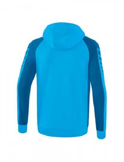Veste Six Wings à Capuche Erima Junior Bleu clair - Espace-Handball.com
