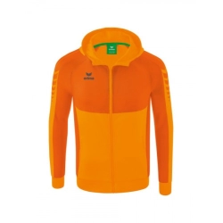 Veste Six Wings à Capuche Erima Junior Orange - Espace-Handball.com