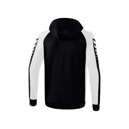 Veste Six Wings à Capuche Erima Junior Noir/Blanc